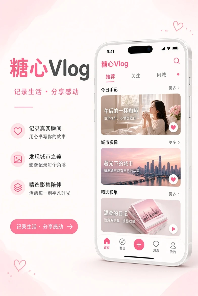 糖心Vlog 移动阅读服务主题图